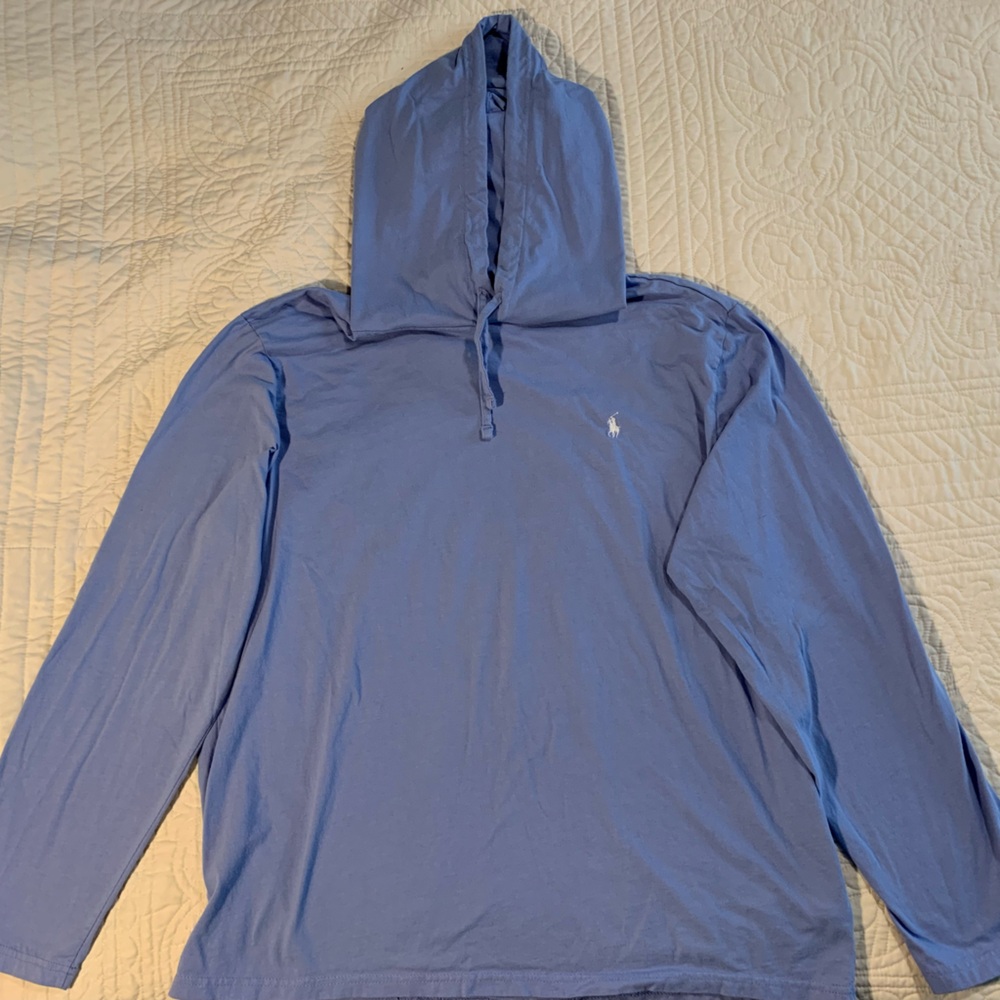 Polo by Ralph Lauren Light Blue Hoodie